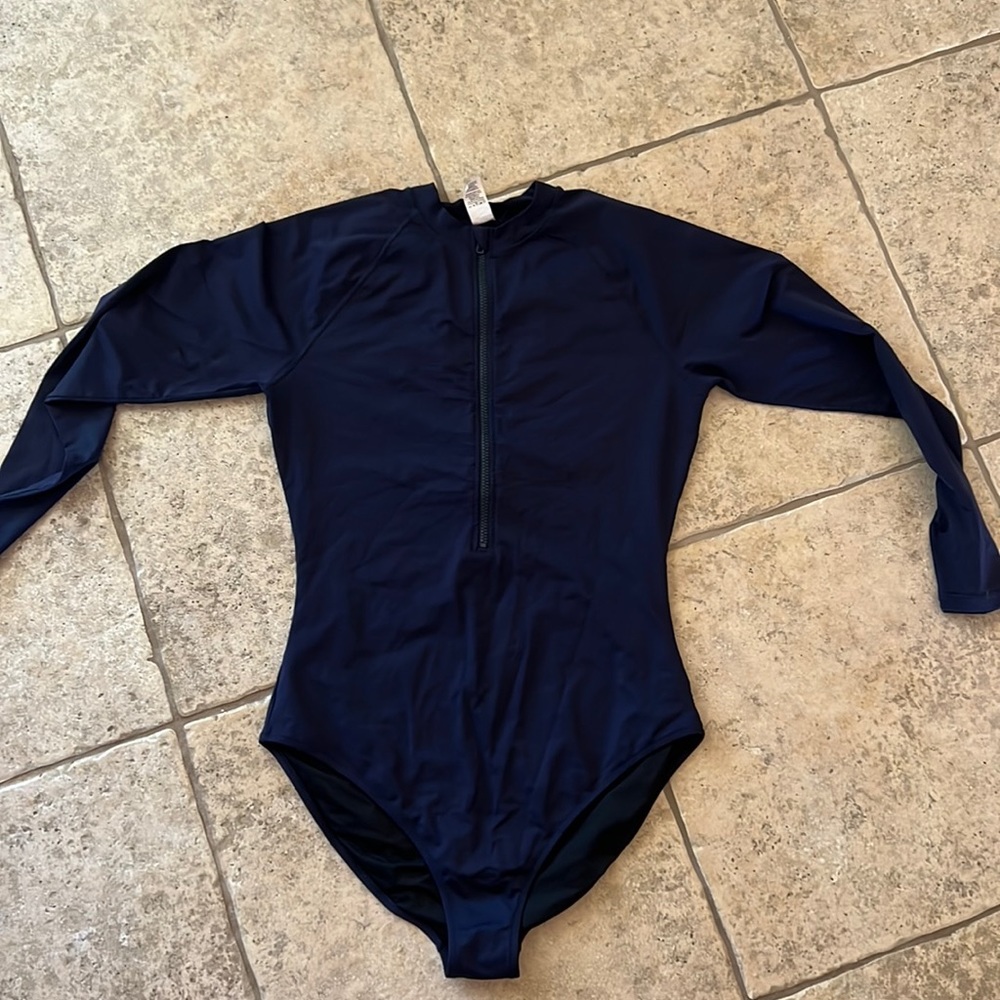 J crew rash guard swimsuit